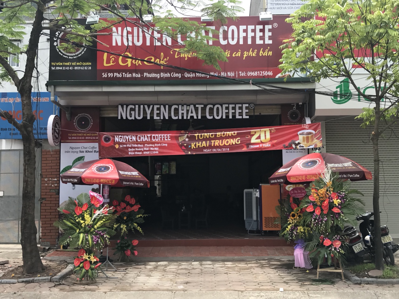 Quán Cafe rang xay Anh Lê Văn Học - Cà phê nguyên chất