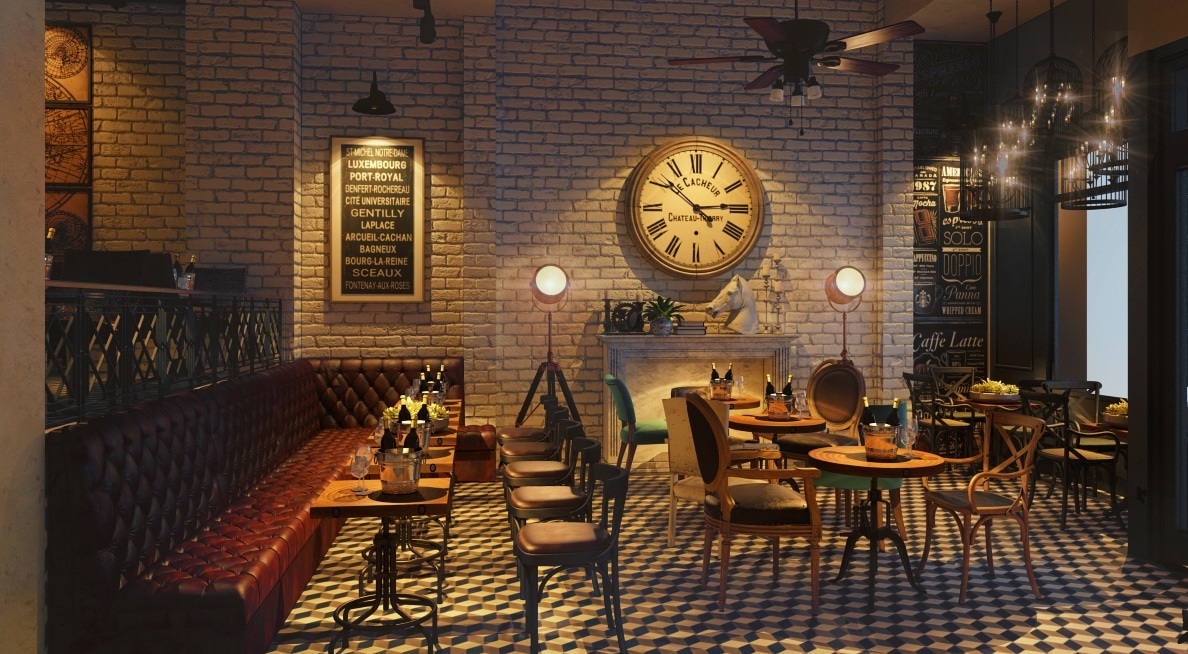 Chia sẻ bí quyết thiết kế quán cafe theo phong cách cổ điển - Cà phê nguyên chất