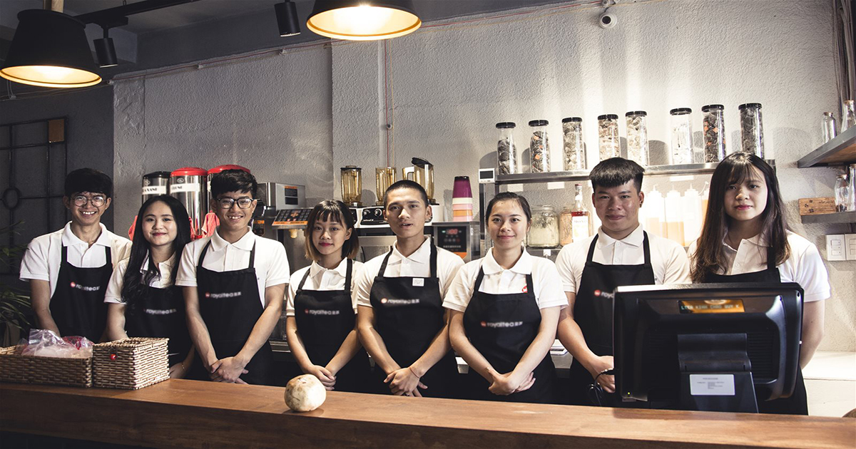 Đào tạo nhân viên phục vụ cho quán cà phê - Cà phê nguyên chất
