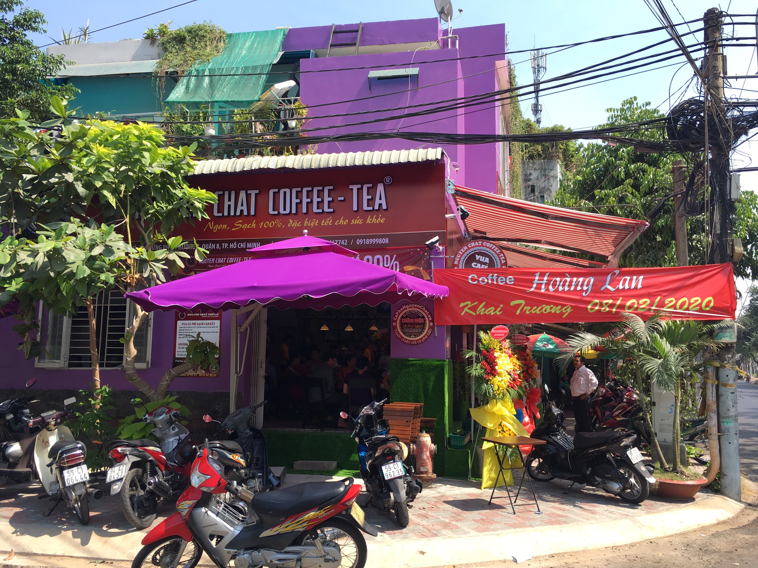 Quán Cafe rang xay Anh Phong Quận 8 - Cà phê nguyên chất