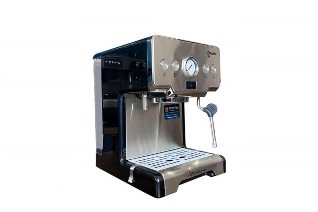 Máy pha cafe Gemilai CRM 3605 nhỏ gọn, hiện đại, tiện lợi cho gia đình và văn phòng.