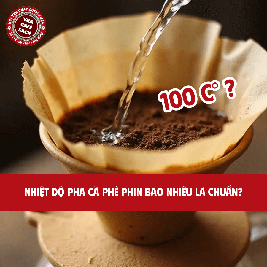 Nhiệt độ pha cà phê phin bao nhiêu là chuẩn