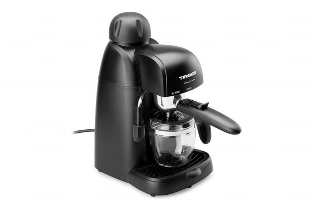 Máy pha cafe Tiross TS620 nhỏ gọn, hiện đại, tiện lợi cho gia đình và văn phòng. 
